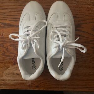 White cheer shoes